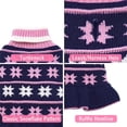 thumbnail image 3 of Suéter para perros color enrollado suéter tricot para perros con casa otoño invierno caliente perro caliente suéter lindo esquí esquí Gafas de esquí, 3 of 5