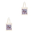 thumbnail image 3 of Moyic Bolso de lona, bolso de mano para pintar, bolso de compras, mano de obra fina multicolor, bolsos de punto multiusos de larga 016-28*35 2Conjunto, 3 of 6