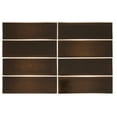 thumbnail image 3 of Industry Tile 2.5"x8" Metropolis Crackled Earth Ceramic Wall Tile (10.75 Sq. ft. per Box), 3 of 9