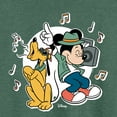 thumbnail image 3 of Disney - Mickey & Friends - Pluto Sings while Mickey Dances - Women's Lightweight French Terry Long Sleeve Shirt, 3 of 5