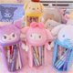 thumbnail image 2 of Estuche de lápices de felpa Kawaii Sanrio, caja de dibujos animados Kuromi My Melody, muñeco de peluche Cinnamoroll, bonito soporte para bolígrafo de belleza, juguetes para niñas, regalo, 2 of 4