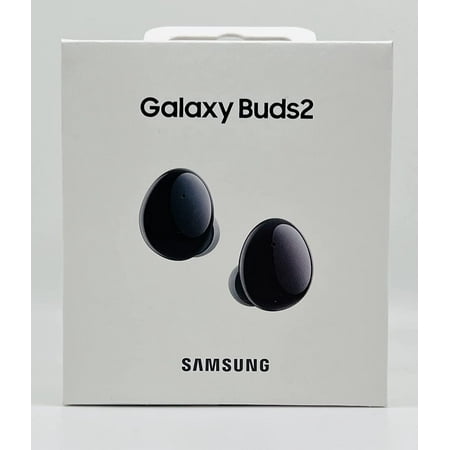 Samsung Galaxy Buds2 True Wireless Earbuds Noise Cancelling Ambient Sound Bluetooth Lightweight Comfort Fit Touch Control, International Version - Onyx