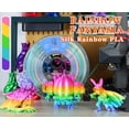 thumbnail image 2 of Filamento de impresión 3D Goto Guard Silk Rainbow PLA 1.75 mm 1 kg, 2 of 7