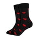 thumbnail image 1 of Calcetines para hombre y mujer, calcetines de tubo medio con forma de corazón y colores contrastantes, calcetines para mujer, 1 of 2