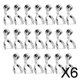 thumbnail image 1 of Paquete de 20 ganchos de colgante de plata Soledad 16 mm 6 piezas, 1 of 10