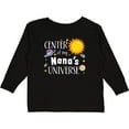 thumbnail image 3 of Inktastic Center of My Nana's Universe Boys or Girls Long Sleeve Toddler T-Shirt, 3 of 5