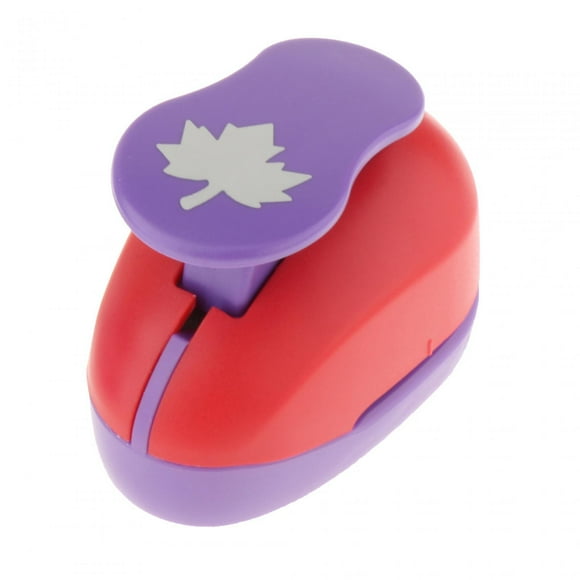 GUOOL Paper Punch for Kids Premium Photos Scrapbook Puncher for DIY Magazines Kids maple leaf
