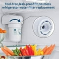 MWF Refrigerator Water Filter Replacement for Refrigerator, Compatible