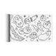 thumbnail image 5 of Rollo de papel para colorear Zulema 2 uds hojas para colorear de pared 30cm x 300cm dibujo artístico DIY Estilo A, 5 of 8