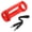 Red, variant on Silicone Protective Case for Wireless Loudspeaker Protective Case Detachable Shoulder Strap