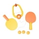 thumbnail image 4 of Mesas de ping pong colgantes para interiores, paletas y pelotas de ping pong, interacción entre padres e hijos. Naranja, 4 of 9