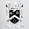 thumbnail image 3 of CafePress - Pi Alpha Phi Black And White Crest Sweatshirt - Zip Hoodie, Classic Hooded Sweatshirt with Metal Zipper, 3 of 4