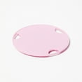 thumbnail image 2 of Boie USA Flat Body Scrubber - Handheld Exfoliating Loofah Alternative (Pink), 2 of 5