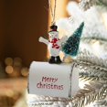 thumbnail image 3 of Árbol De Navidad, Buzón De Papá Noel, Decoración Pintada, Colgante, Decoraciones Navideñas, 3 of 5