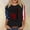 Black, variant on Women's We The People 250 Years Raglan Shirt with 1776 to 2026 Star Circle and Red Black Striped Flag, Soft Cotton Blend for Daily Wear Gym Sessions Beige L