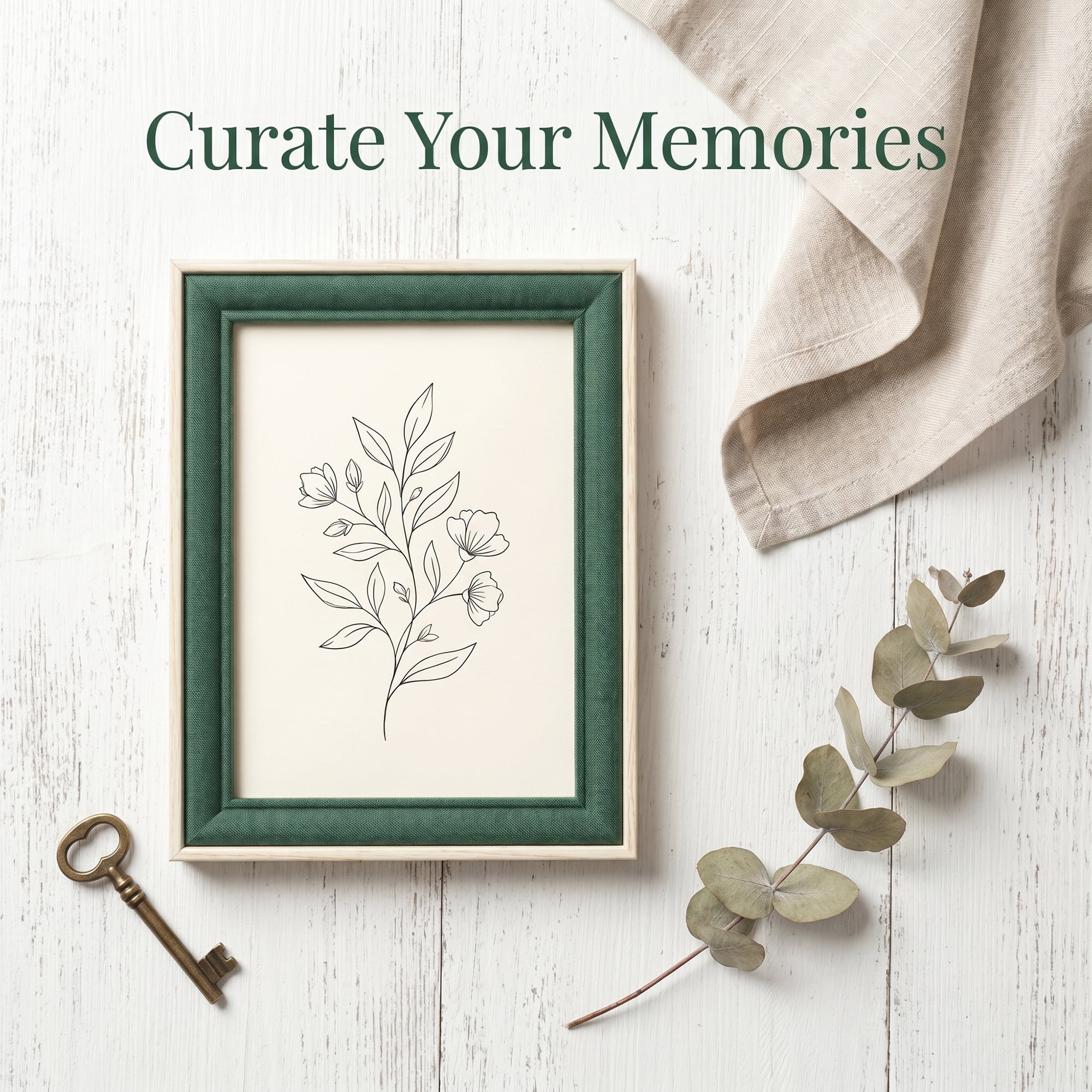 Unique Bargains Rustic Distressed Wood Photo Frame for Wall Mounting White Green 5" x 7"