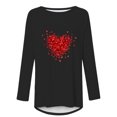 thumbnail image 4 of Offres Flash! Aqestyerly Pull Décontracté Imprimé pour Femmes, Manches Longues, Col Rond, 4 of 4