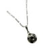 thumbnail image 4 of Collar de balon de futbol de plata, 4 of 4