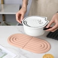 thumbnail image 4 of Silicone Trivet Mat Heat Resistant Hot Pads for Kitchen Countertop Reusable Table Mat Multi Purpose Daily Household Insulation Pad for Cookware Dinner Bowls Coffee Mugs Hot Dishes Trivets, 4 of 6