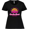 thumbnail image 3 of Inktastic Summer Enjoy the Sunshine Carolina Beach North Carolina Pink Women's Plus Size T-Shirt, 3 of 5