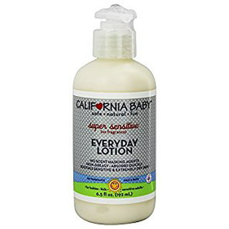 California Baby Super Sensitive Lotion de tous les jours - Parfum - 6,5 oz
