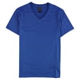 thumbnail image 1 of GUESS Mens Yoke V-Neck Basic T-Shirt, blue, L, 1 of 2