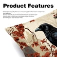 thumbnail image 2 of Crow Chair Pillow Covers Set of 2 Throw Pillow Decorative Pillows Velvet with Unique Patterns for Various Occasions - Available in 16x16, 18x18, and 20x20 Inches, 2 of 6