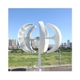 thumbnail image 1 of 2000W Vertical Wind Turbine 12v 24V 48V Vertical Axis Wind Generator Small Windmill Free Energy For Hybrid Solar Wind System ,Easy Installation, 1 of 4