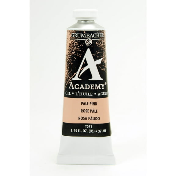 Grumbacher Academy Oil Color, 37ml Tubes, Pale Pink