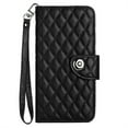 thumbnail image 6 of Wallet Case for Google Pixel 9A with Card Cash Slots, Luxury Premium PU Leather Kickstand Shoulder Strap Lanyard Shockproof Anti-Fall Full Body Protective Flip Shell, Black, 6 of 8