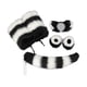 thumbnail image 3 of Conjunto de cosplay con orejas y cola de lobo, aro para el pelo, pinza para el pelo, pulsera de animal para actuaciones Negro, 3 of 9
