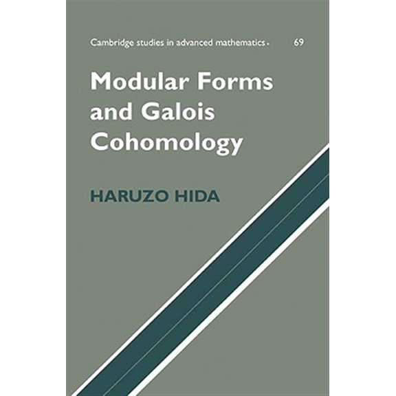 Pre-Owned Cambridge Studies in Advanced Mathematic Modular Forms and Galois Cohomology, Book 69, (Paperback)