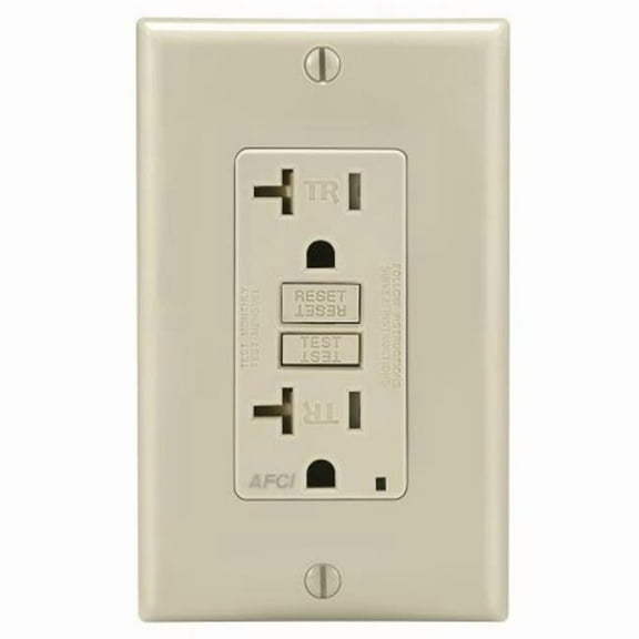 20 A Receptacles Afci - Light Almond