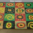thumbnail image 6 of Ambesonne African Place Mats Set of 4, Trippy, Standard Size, Multicolor, 6 of 6
