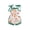 Green, variant on AJTQTH Summer Rompers for Baby Toddler Colorblocked Neckline Bowties Halters Jumpsuit Cute Floral Leaf Printed Bodysuit Unisex Square Neck High-Waisted Casual Onesie Orange 4 Years