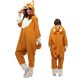thumbnail image 1 of Adultos lindo ojo grande perro mujeres dibujos animados de una pieza Pijama traje hombres Animal Onesie polar pareja Cosplay Pijama mapache Kigurumi, 1 of 3