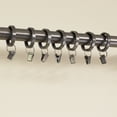 thumbnail image 4 of Lumino 1" Plated Pewter Curtain Clip Rings (7 pack), 4 of 5
