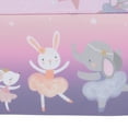 thumbnail image 6 of Bedtime Originals Tiny Dancer 3-Piece Ballet Baby Crib Bedding Set - Elephant, 6 of 8