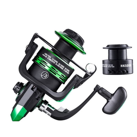Double Spool Spinning Fishing Reels For Sea Spinning Reel Carp Fishing coil 5.1:1/5.2:1 1000-7000 Fishing Tackle