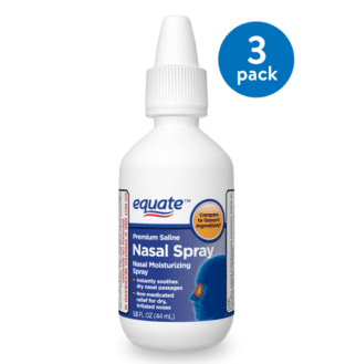 Equate Premium Saline Nasal Spray, 1.5 