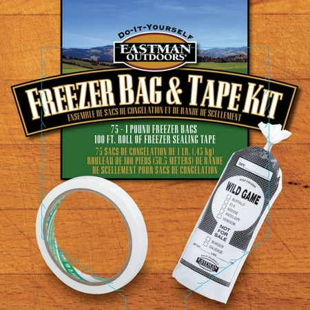 Eastman Outdoors Freezer Bag and Tape Kit