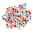 thumbnail image 2 of 100Pcs Resin Round Alphabet Letter Beads Alphabet Beads DIY Charms Beads 8mm, 2 of 8