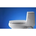 thumbnail image 5 of KOHLER K-4636-0 Cachet Quiet Close Toilet Seat, White, Elongated, 5 of 6