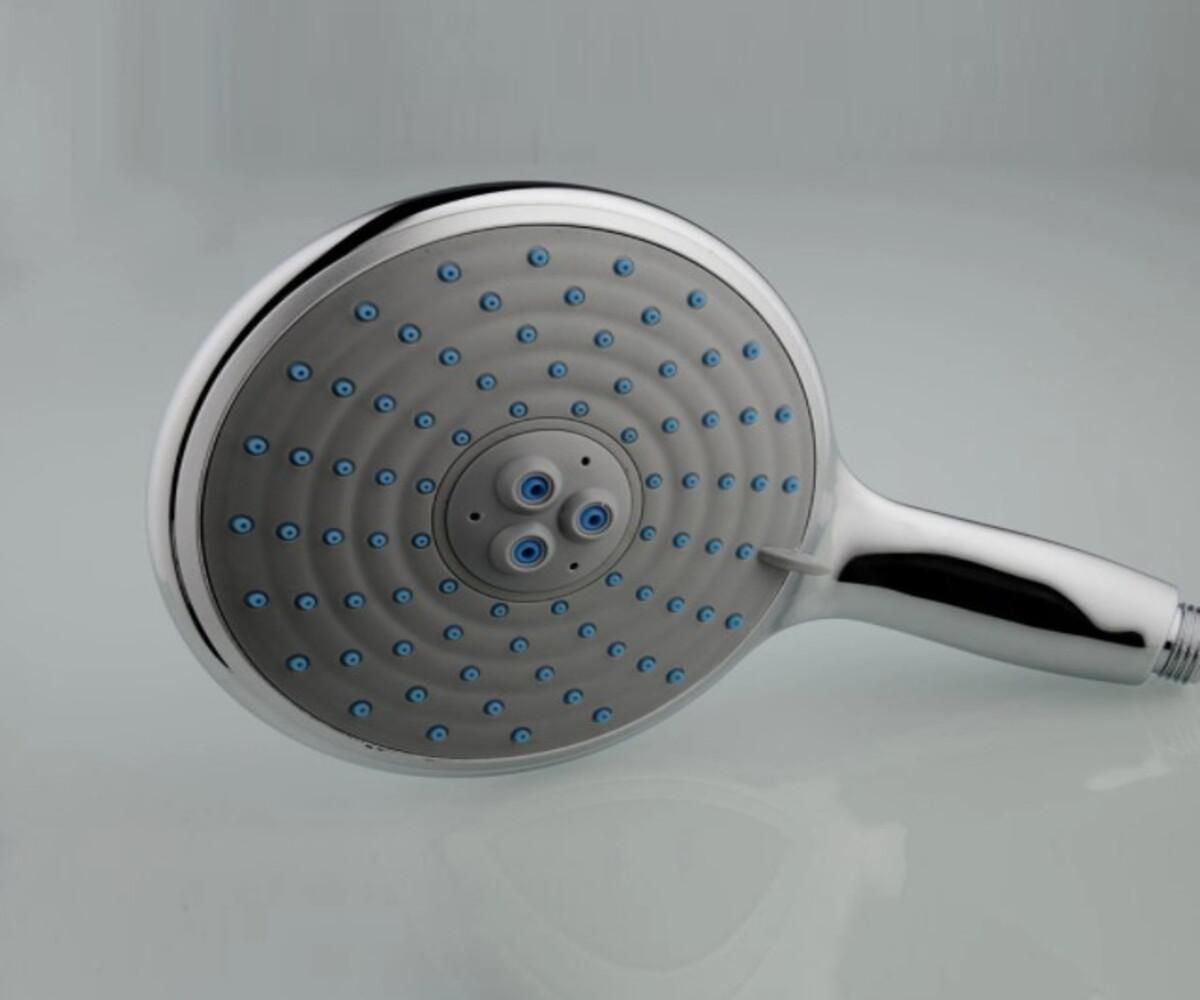 DROP Bath and Kitchen DR091028 Ensemble de douche mural rond en couleur chrome