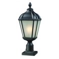 thumbnail image 1 of Z-Lite Waverly Outdoor Post Light in Black, 1 of 1