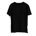 thumbnail image 4 of alcepopk Men's T Shirts Short Sleeve Classic V Neck T-Shirt Casual Summer Basic Tee Shirt(Black,4XL), 4 of 4
