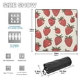 thumbnail image 3 of Strawberries Beach Blanket Outdoor Picnic Blanket 78"x 78" Waterproof Foldable for Beach Camping Travel Hiking Grass Lawn Park, 3 of 5