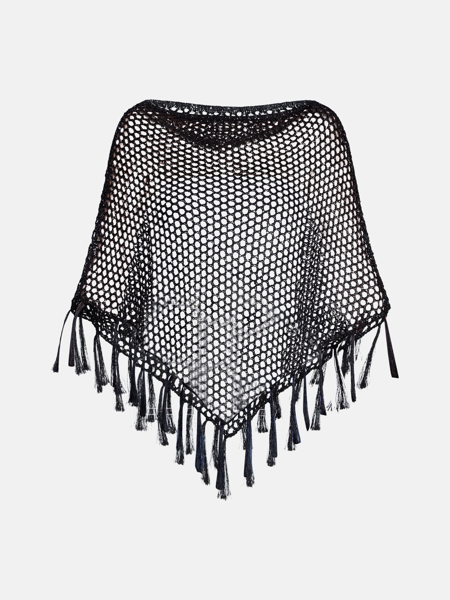 Madden NYC Women's Sequin Poncho, Sizes XS-XXL