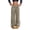 Khaki, variant on Bibifish Womens Pants Trendy Classic Leopard Print Wide Leg Trousers Loose Fit Casual Pants Daily Wear Comfortable Trousers For Ladies