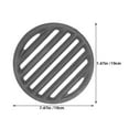 thumbnail image 2 of Raindrops Dark Grey Cast Iron Grill Rack for Fire Pit with Stable Round Design for Outdoor Cooking, 2 of 8